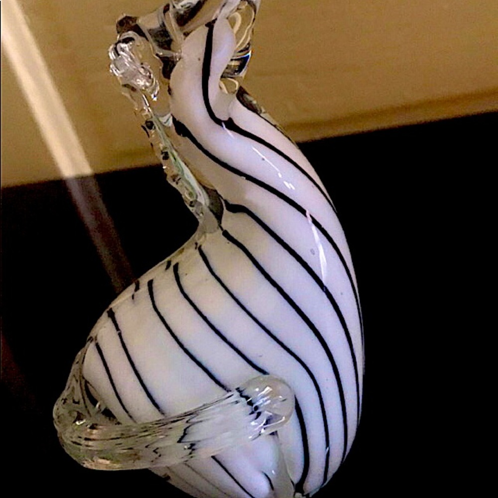 Vintage Murano Zebra Paperweight